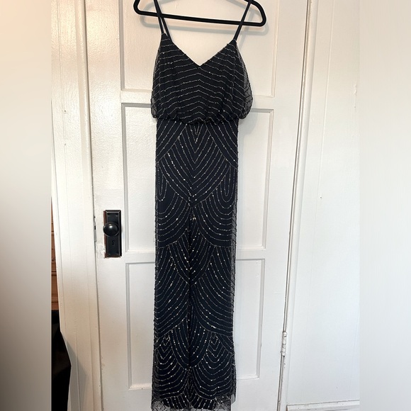 Adrianna Papell Art Deco Dress - Picture 1 of 4